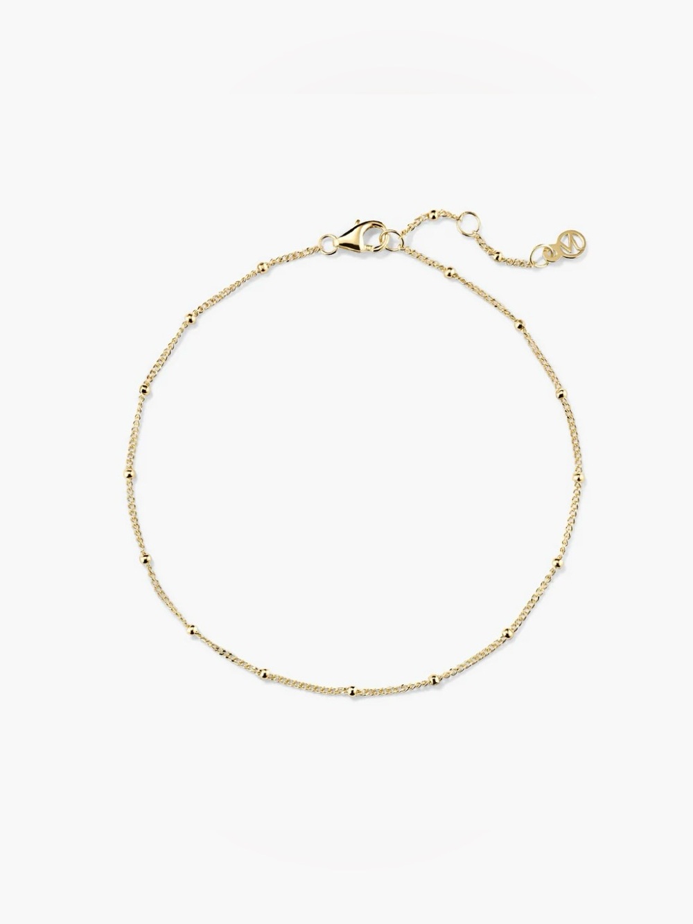 Mejuri 14k Gold Spheres Chain Bracelet